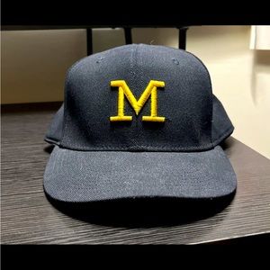 Adidas University of Michigan Wolverines hat Superflex L/XL Clim￼alite - MINT!